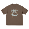 Cafe Gray Brown T-Shirt
