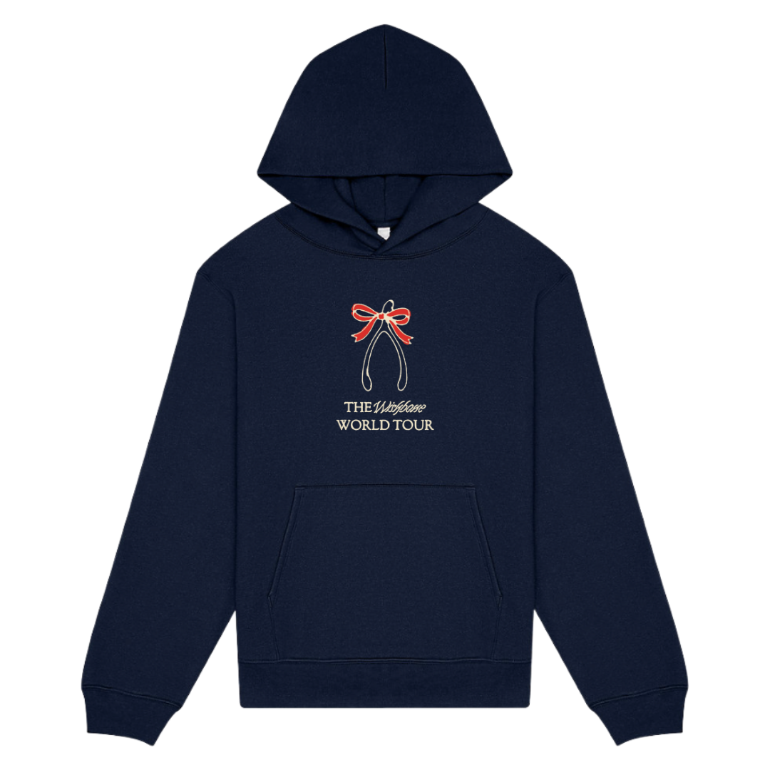 The Wishbone World Tour Navy Hoodie