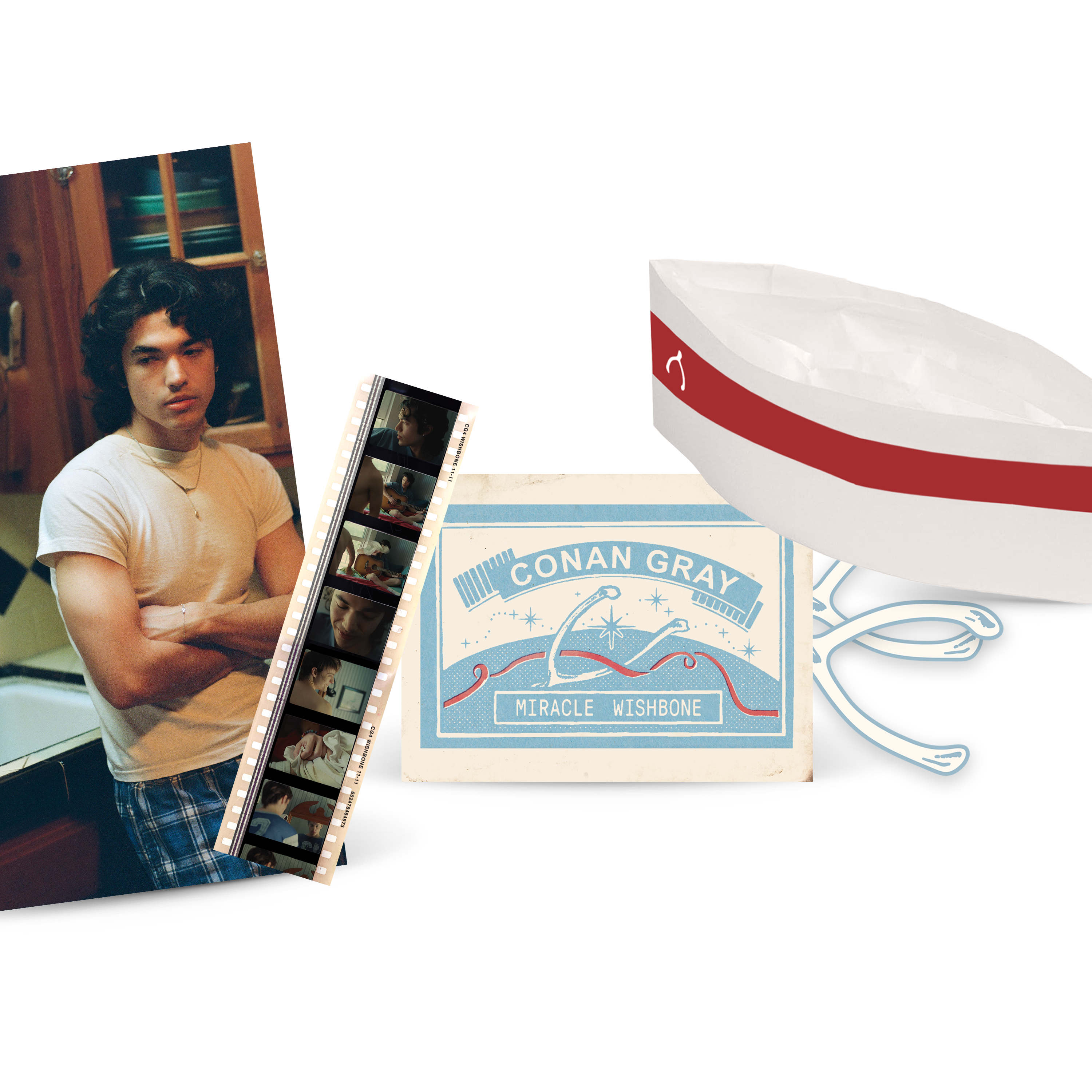 Wishbone LP (Cranberry Red Edition) + Encart Dédicacé