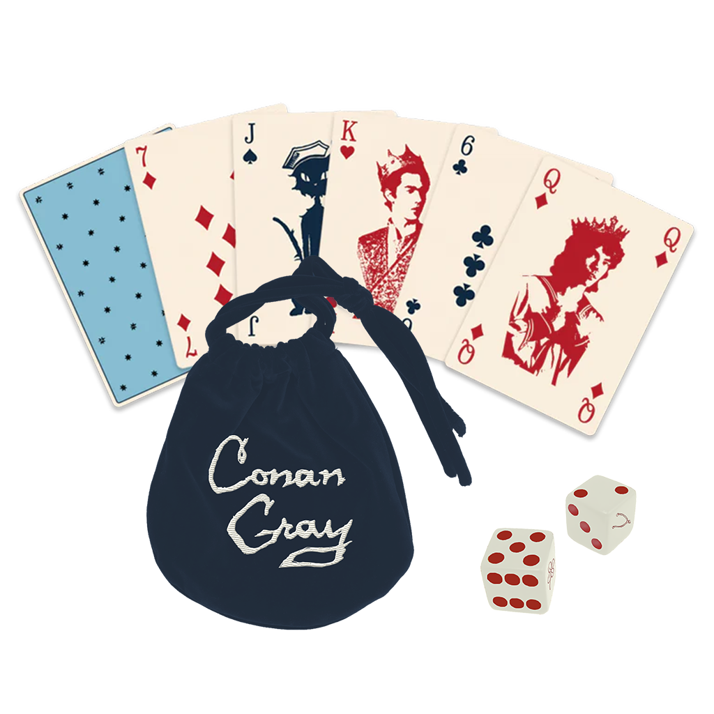 Conan Gray Dice + Playing Cards