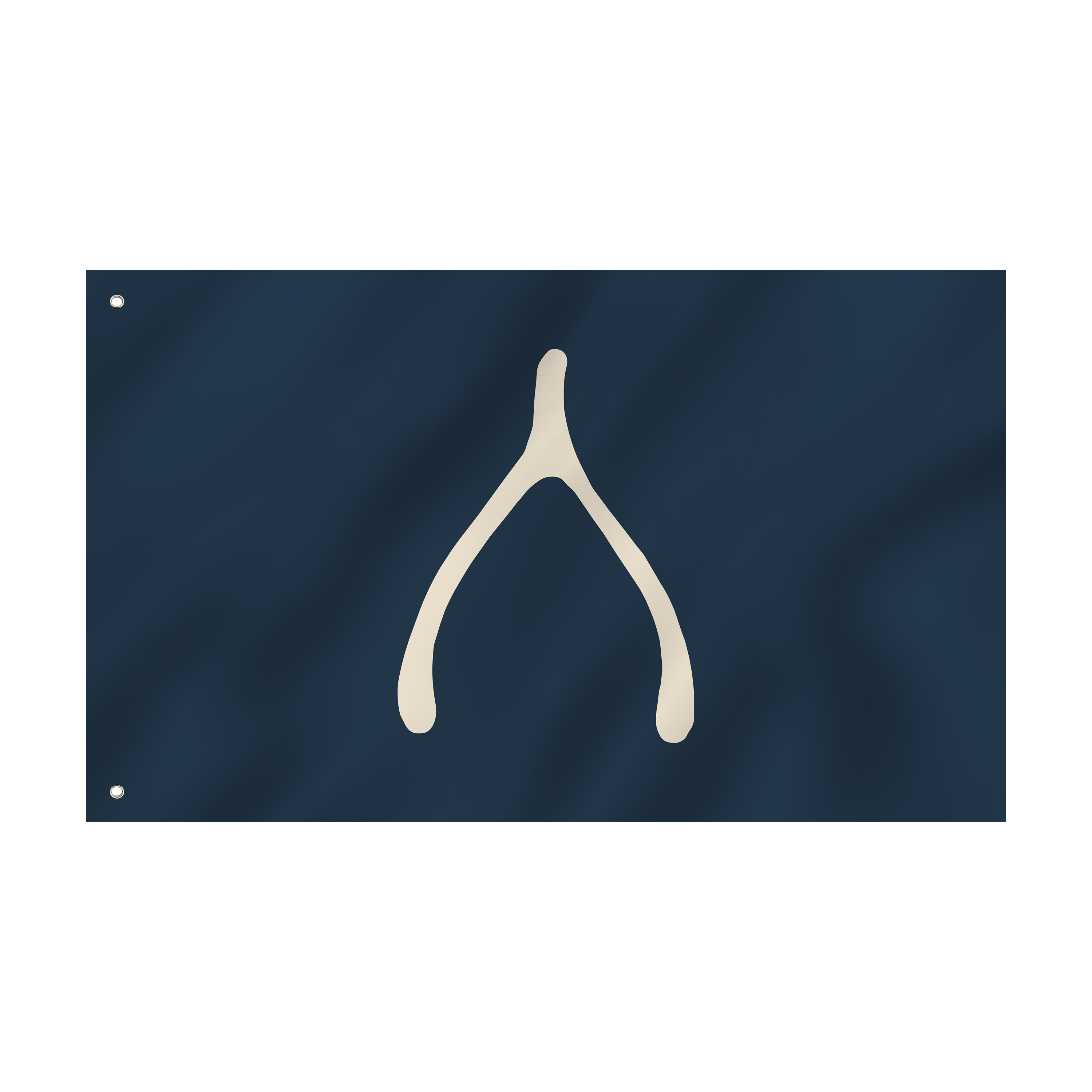 Wishbone Wall Flag